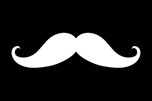 Movember mustache with grooming tools supporting men’s health awareness