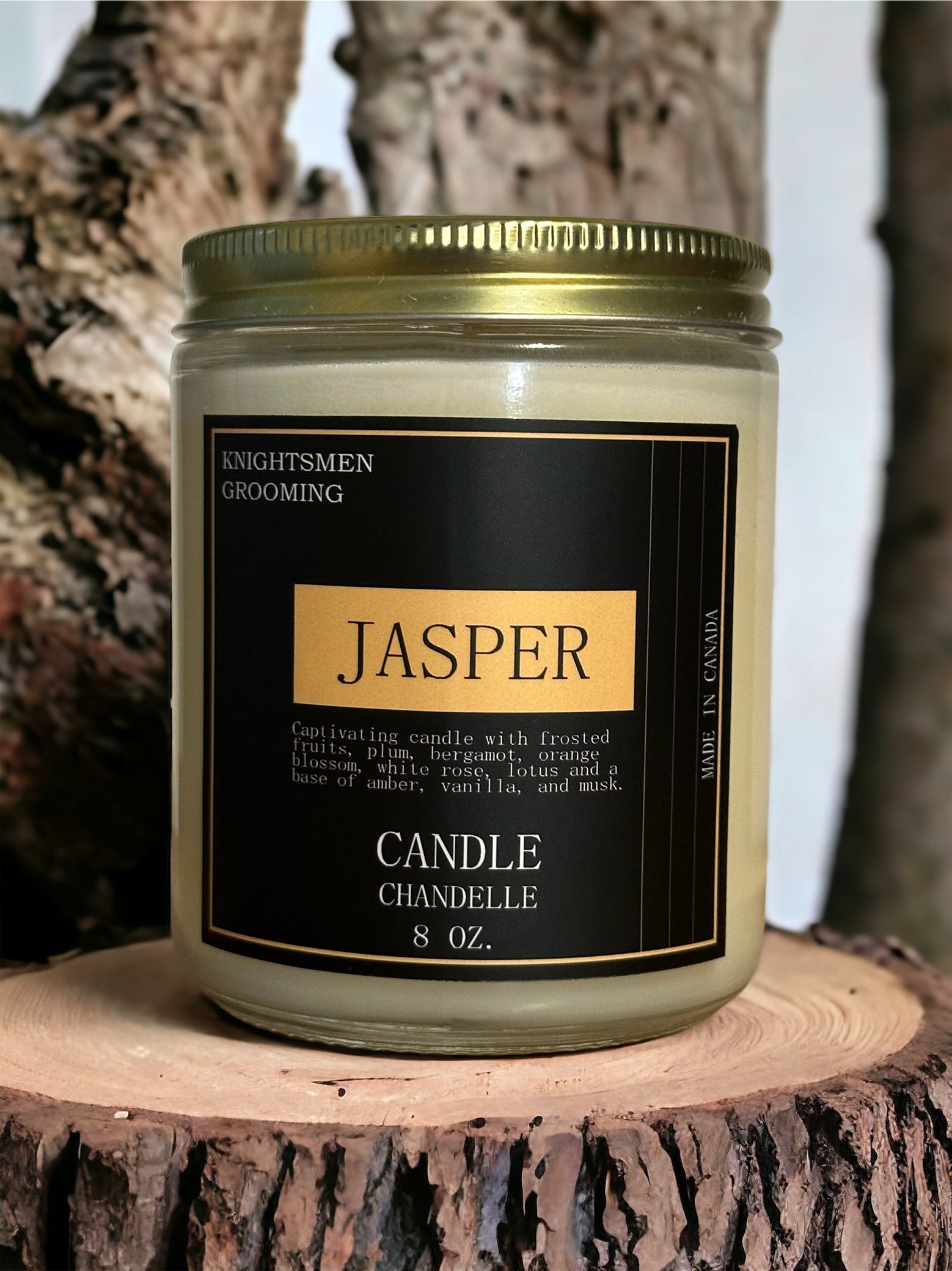 Jasper - Luxury Candle - Knightsmen Grooming