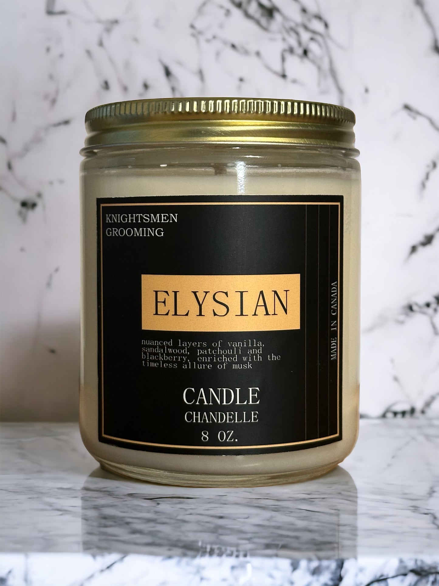 Elysian - Luxury Candle - Knightsmen Grooming