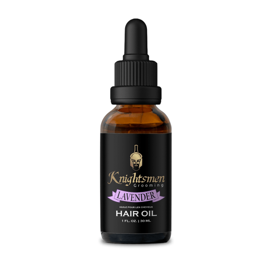 Lavender Hair Oil and Hair Oil Kit for Hair Growth and Hair Conditioning by Knightsmen Grooming for all hair growth, hair care, hair conditioning, hair softener, hair serum, hair growth formula, hair oil recipe, hair oil, organic hair oil, scented hair oil, best hair oil, hair oil canada, hair oil toronto, hair oil for men