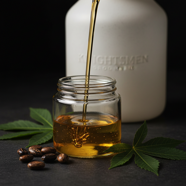castor oil for hair growth, by knightsmen grooming, does it really work?