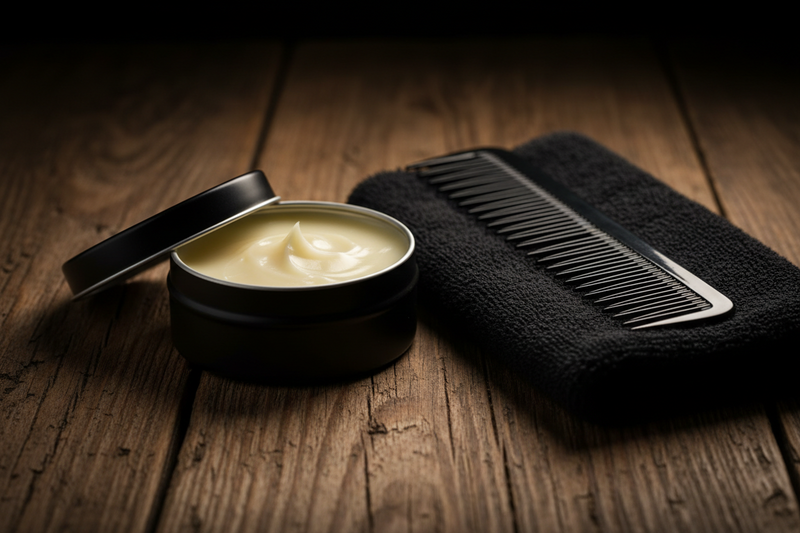 organic hair balm for men styling benefits