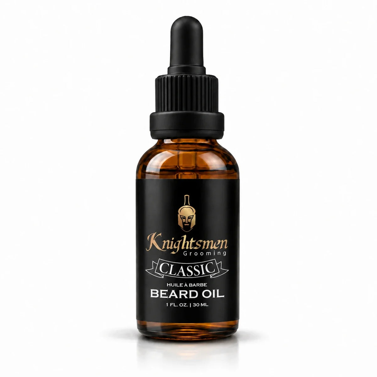 Knightsmen Grooming organic beard oil for a beginner's beard care routine