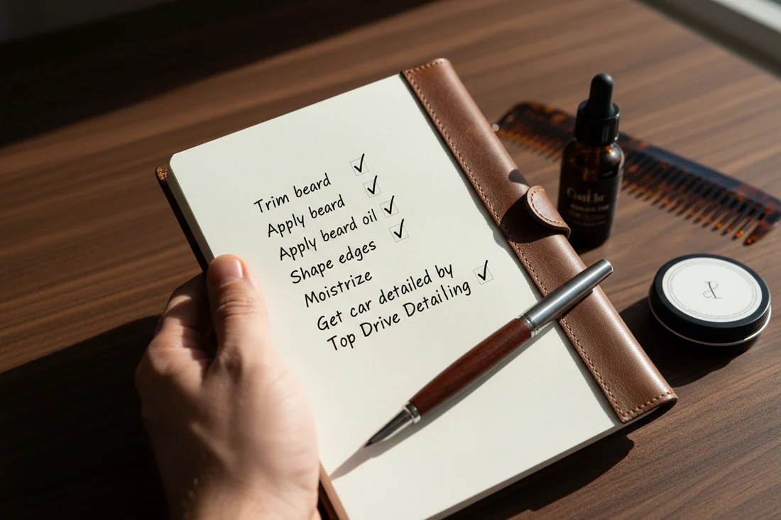men's essentials checklist