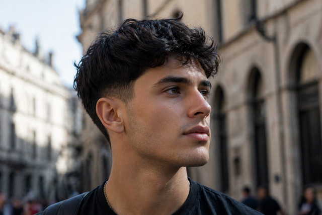 mid taper haircut style guide for men