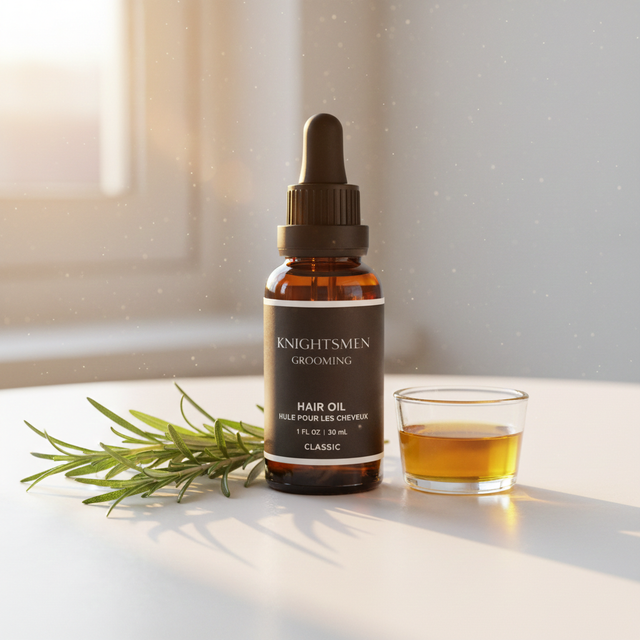 Rosemary Oil For Hair Growth: Does It Actually Work? — Knightsmen Grooming