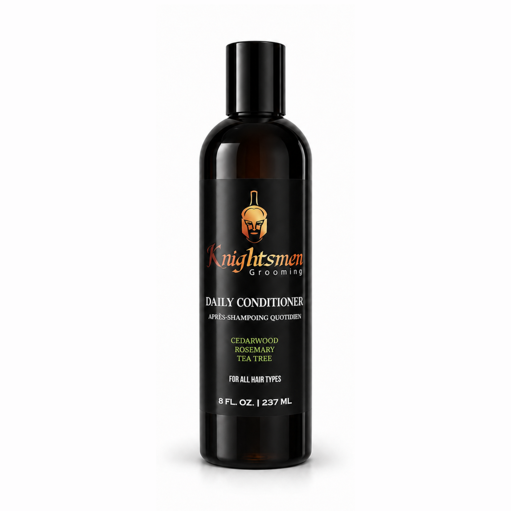 Rosemary hair growth conditioner for men by Knightsmen Grooming - with Vitamin E, Tea Tree and Cedarwood, 250ml