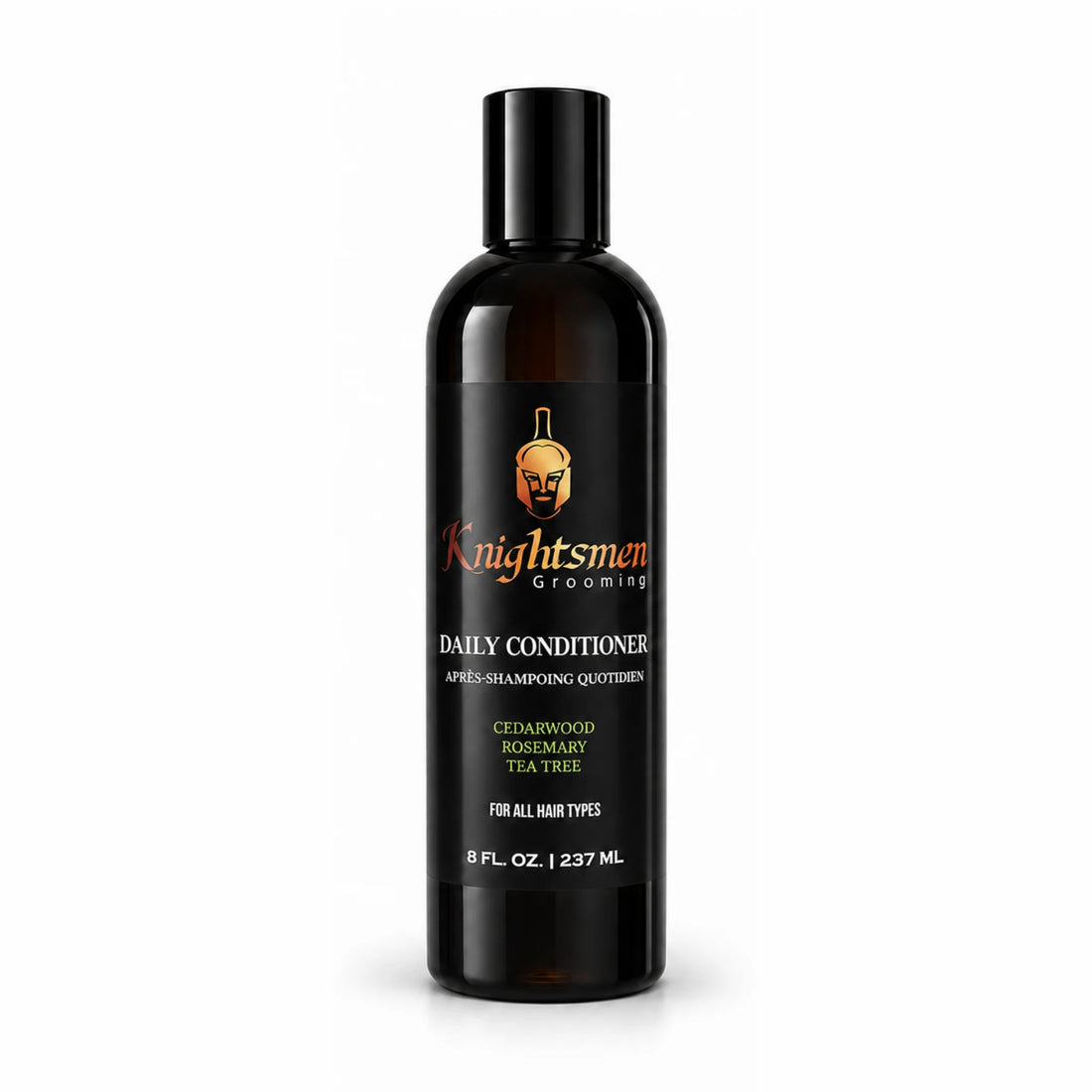 Rosemary hair growth conditioner for men by Knightsmen Grooming - with Vitamin E, Tea Tree and Cedarwood, 250ml