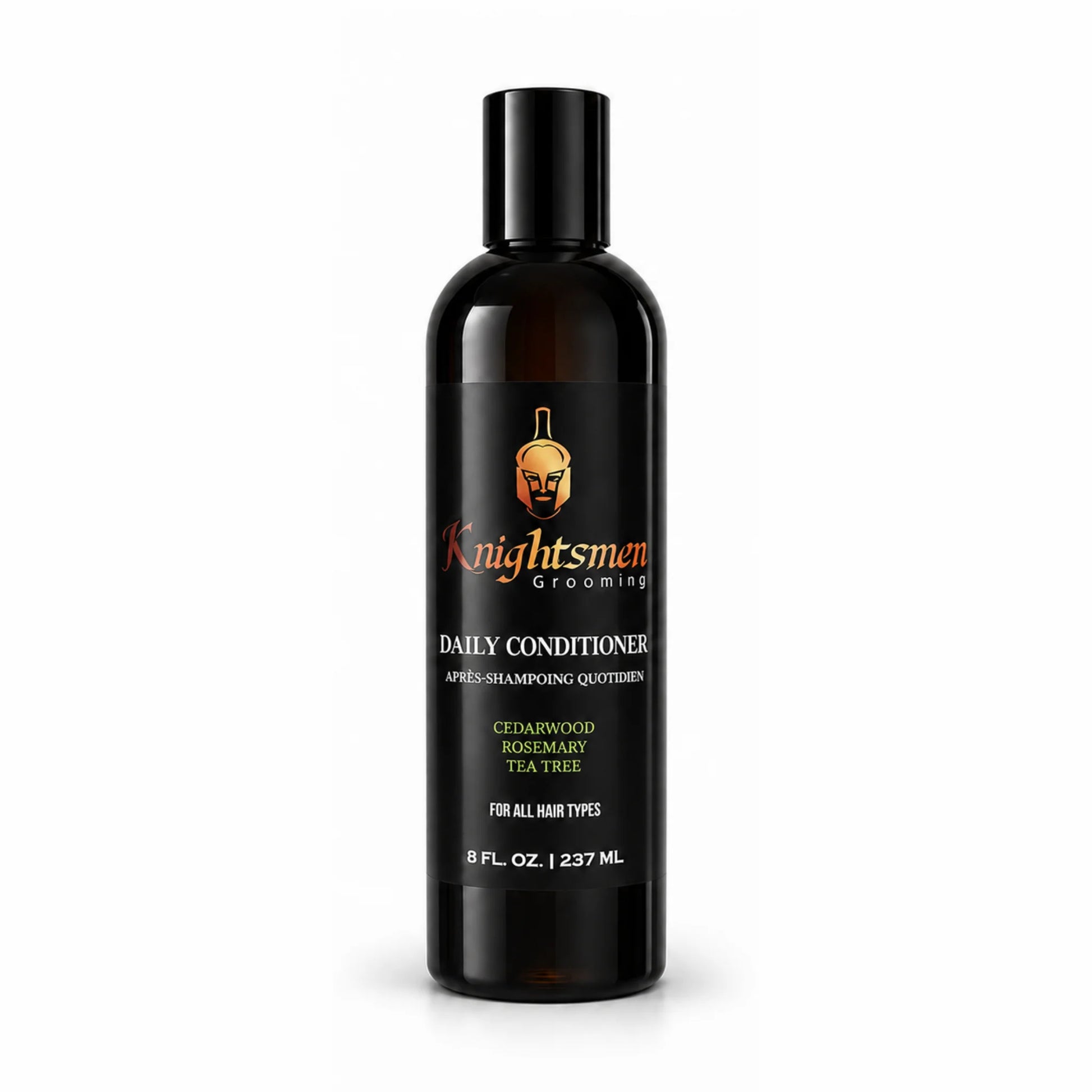 Rosemary hair growth conditioner for men by Knightsmen Grooming - with Vitamin E, Tea Tree and Cedarwood, 250ml