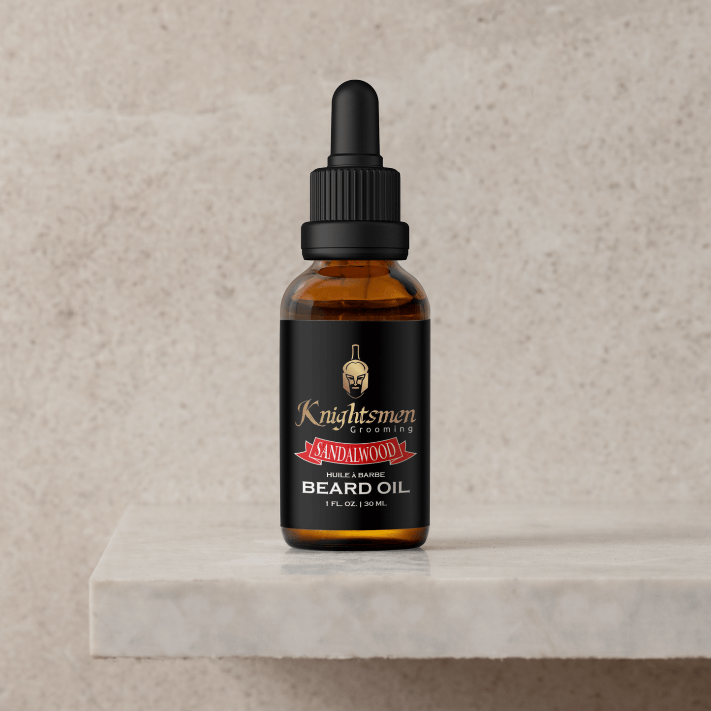 Beard Oil - Sandalwood (ORGANIC) - Knightsmen Grooming