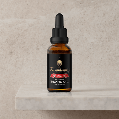 Beard Oil - Sandalwood (ORGANIC) - Knightsmen Grooming