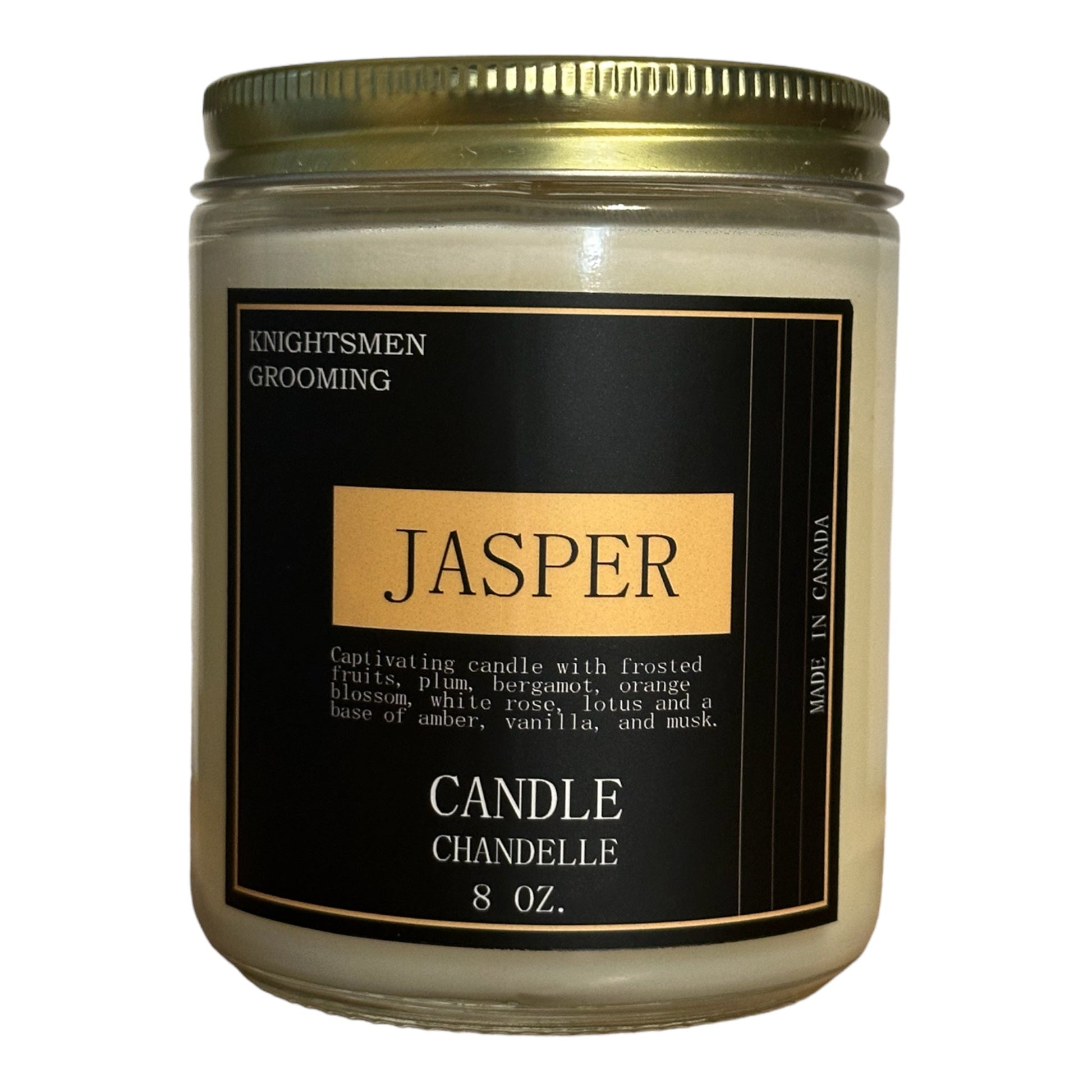 Jasper - Luxury Candle - Knightsmen Grooming