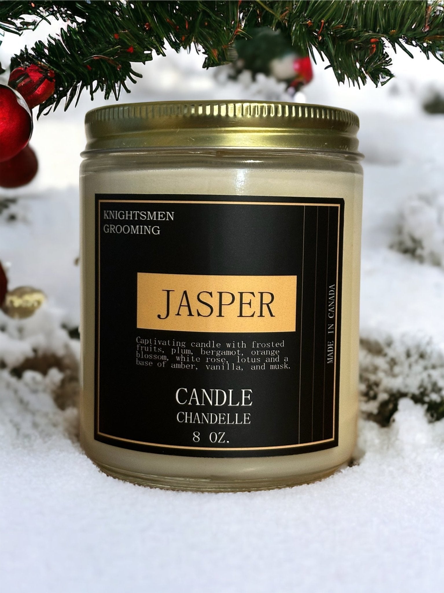 Jasper - Luxury Candle - Knightsmen Grooming