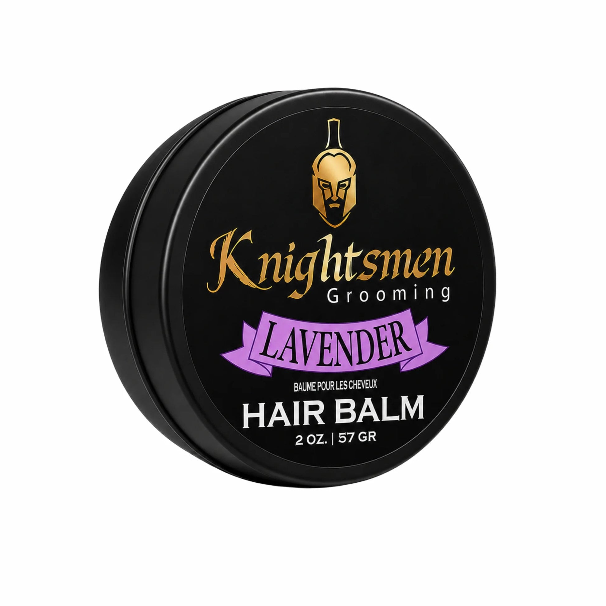 Knightsmen Grooming Organic Lavender Hair Balm for Men – Natural Hair Growth, Scalp Nourishment and Moisturizing