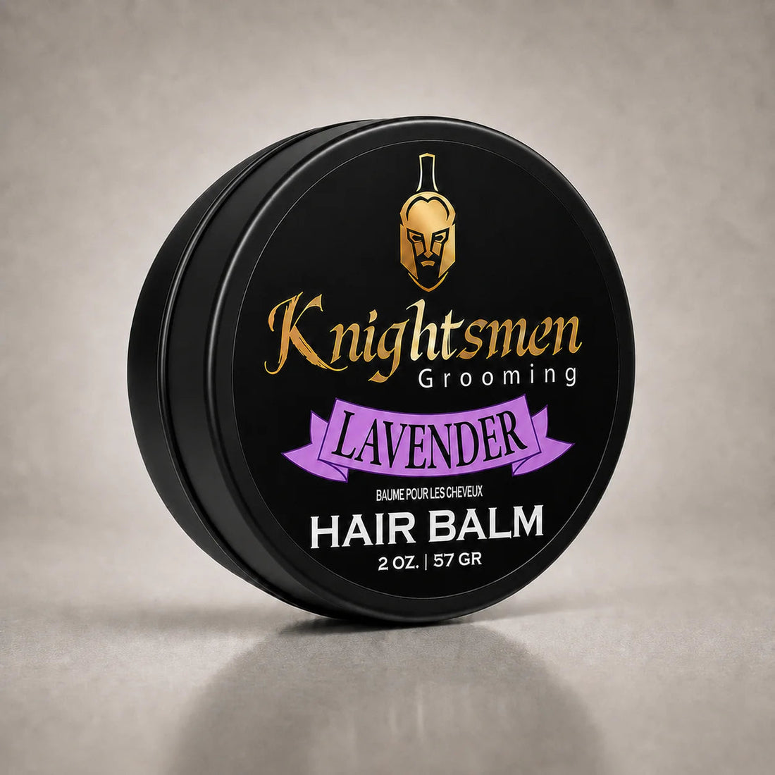Knightsmen Organic Lavender Hair Balm 2oz – Nourishes Scalp, Reduces Breakage and Promotes Healthy Hair Growth