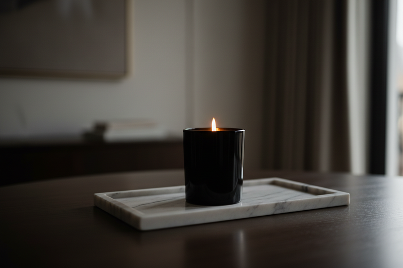 image of knightsmen grooming luxury scented candle