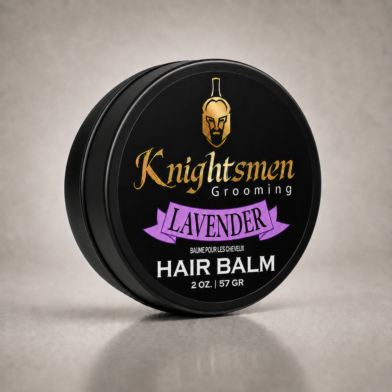 Knightsmen Organic Lavender Hair Balm 2oz – Nourishes Scalp, Reduces Breakage and Promotes Healthy Hair Growth