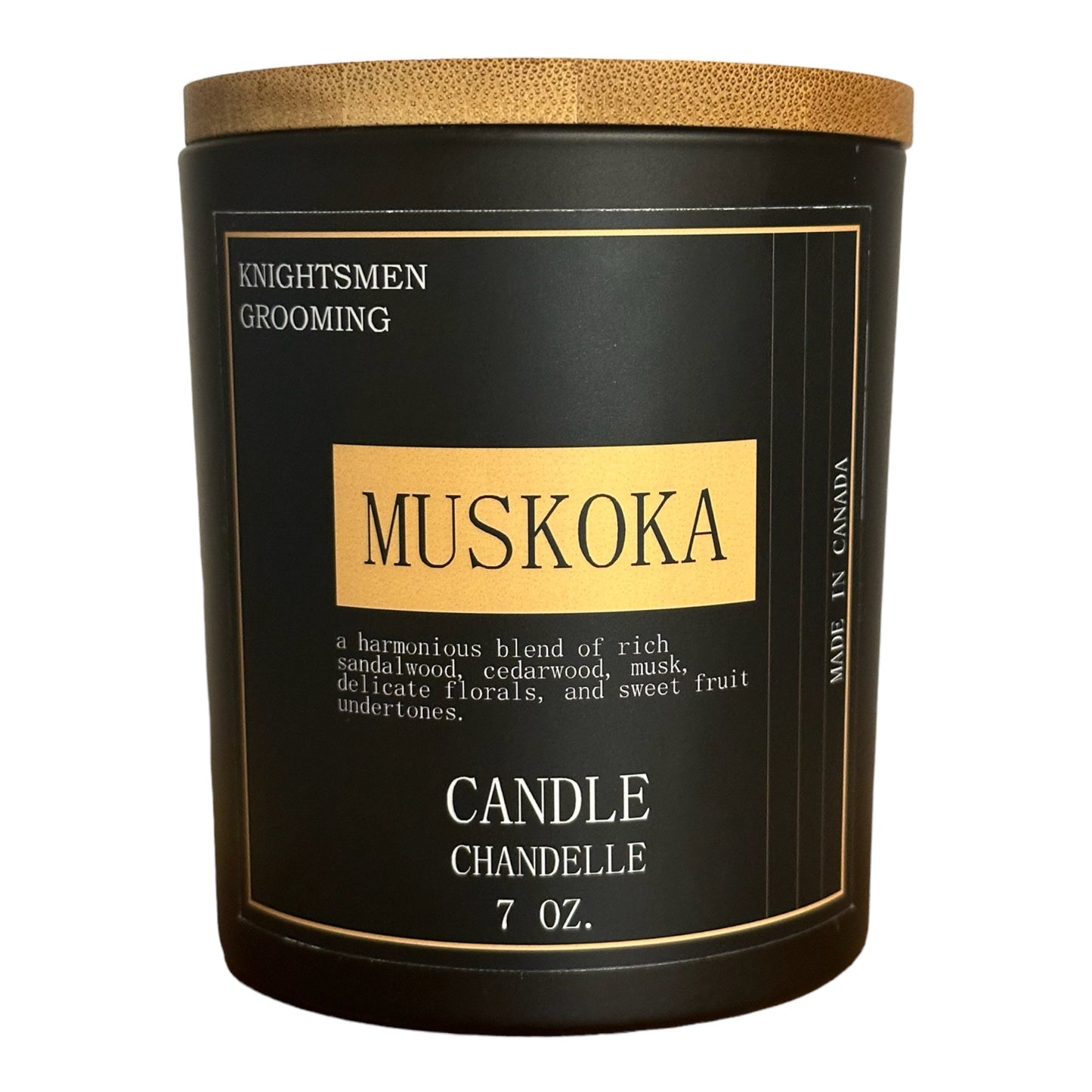 Muskoka - Luxury Candle - Knightsmen Grooming