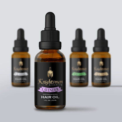 Organic Hair Oil | Lavender - Knightsmen Grooming