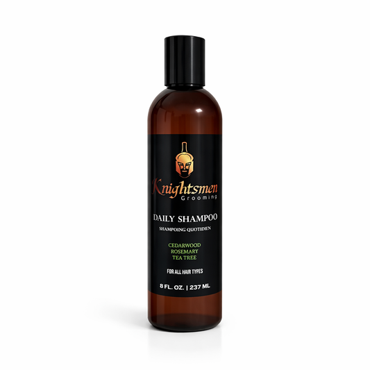 Rosemary hair growth shampoo for men by Knightsmen Grooming

