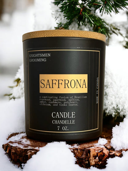 Saffrona - Luxury Candle - Knightsmen Grooming