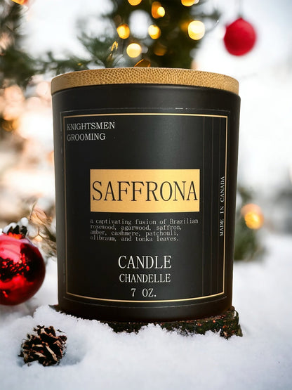 Saffrona - Luxury Candle - Knightsmen Grooming