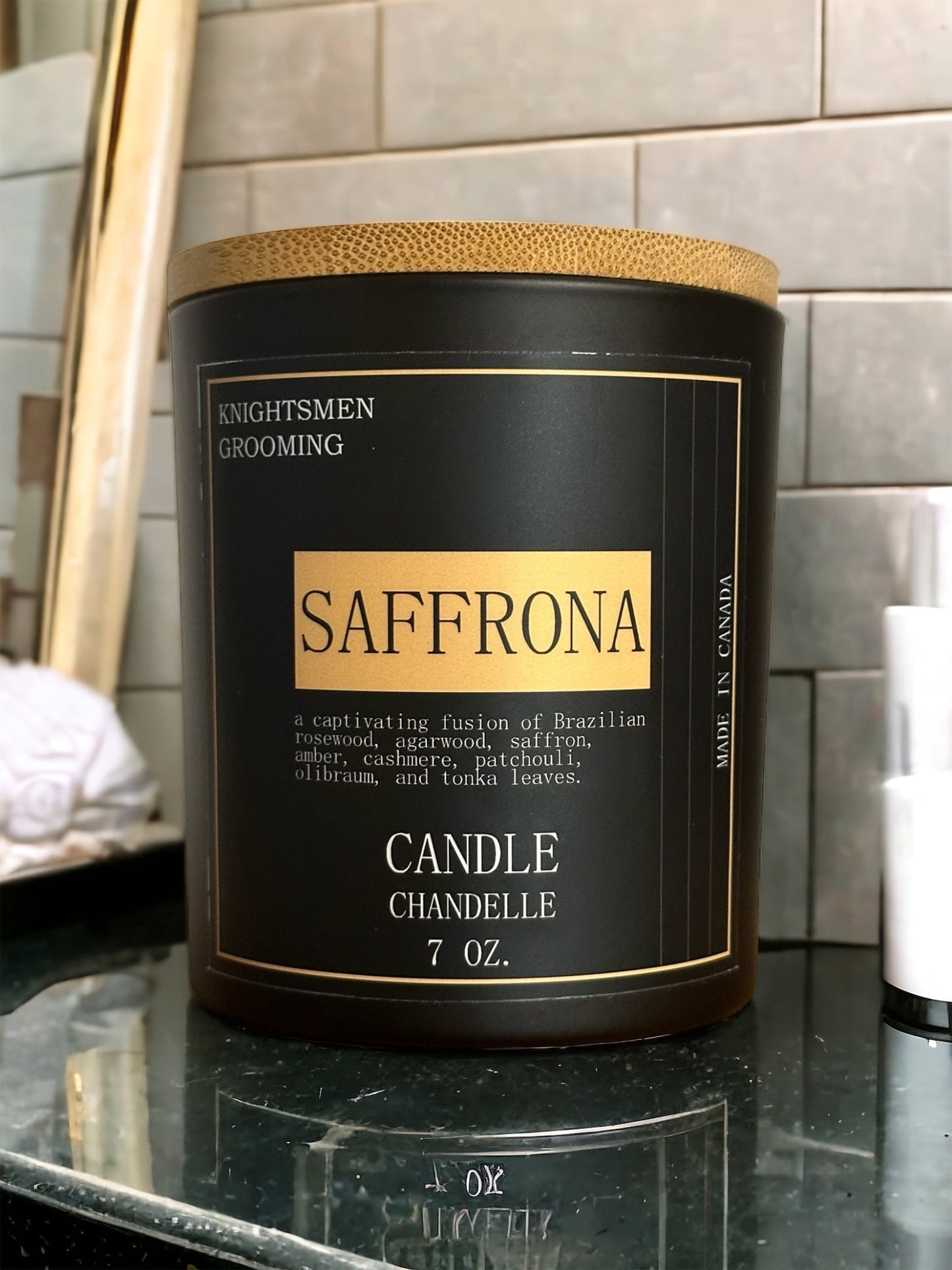 Saffrona - Luxury Candle - Knightsmen Grooming