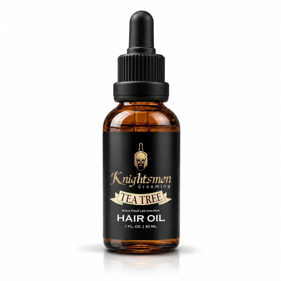 Knightsmen Grooming Organic Tea Tree Hair Growth Oil 50ml — purifying tea tree scent, scalp health and hair growth