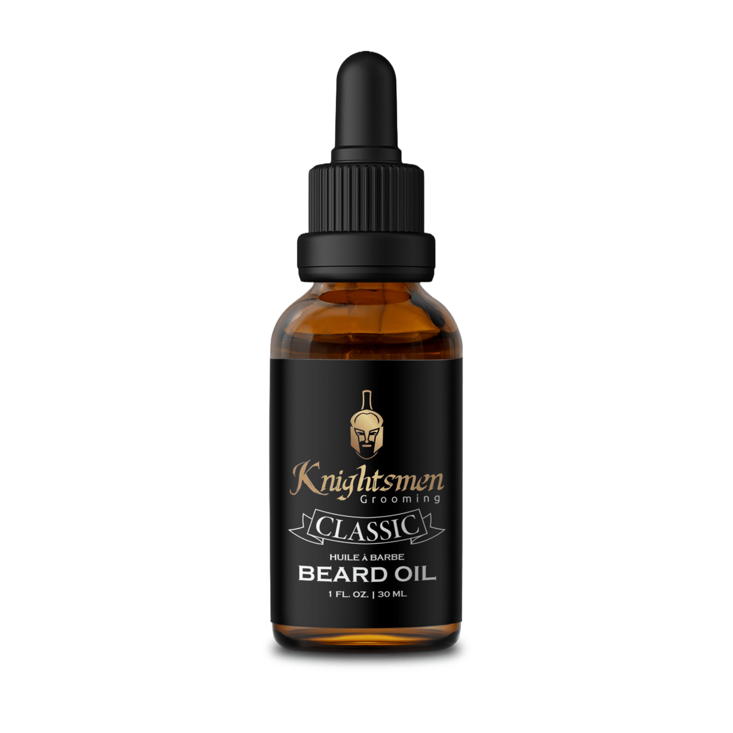 Unscented organic beard oil for sensitive skin by Knightsmen Grooming
